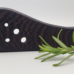 Herb Stripper, Herb Skinner, Leaf Stripper, Remover, Scraper, Kitchen Tools, Chef, Wooden Utensils, Gardening, Cooking