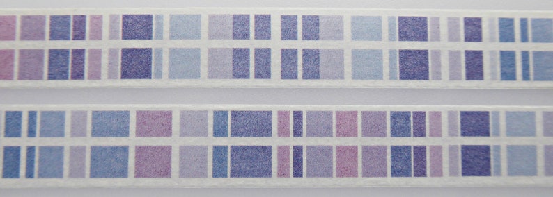 Stripe pattern Block Washi Tape Sample 1 x 1 m