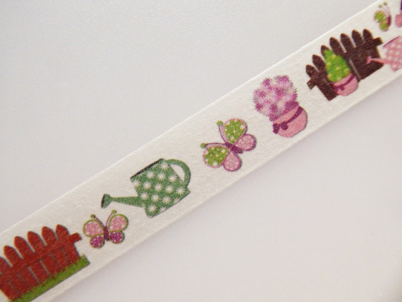 Fence Garden Utensils Washi Tape Sample 1 x 1 m