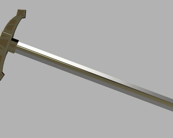 Espada Makoto Yuki - Modelo STL