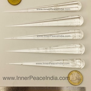 19B) Wunderschöner einzeln geweihter GMCKS Prana Heilender Kristall-Des garant. Länge 13 cm