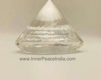 21D) Beautiful Clear Quartz GMCKS Pranic Healing Crystal Extractor. weight 221grams. Best quality