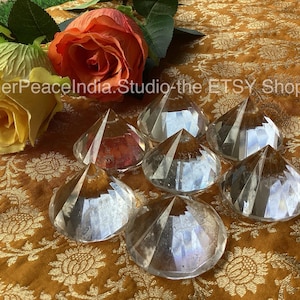 21A) Schöner klarer Quarz, GMCKS Pranic Healing Crystal Extractors.60-70 Gramm