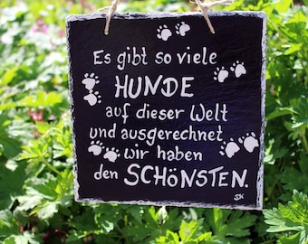 Schild Hund