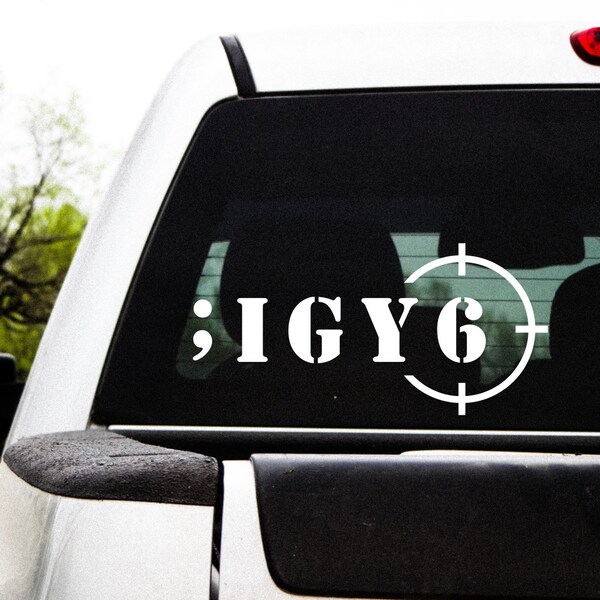 IGY6 Decal/ Sticker ;IGY6
