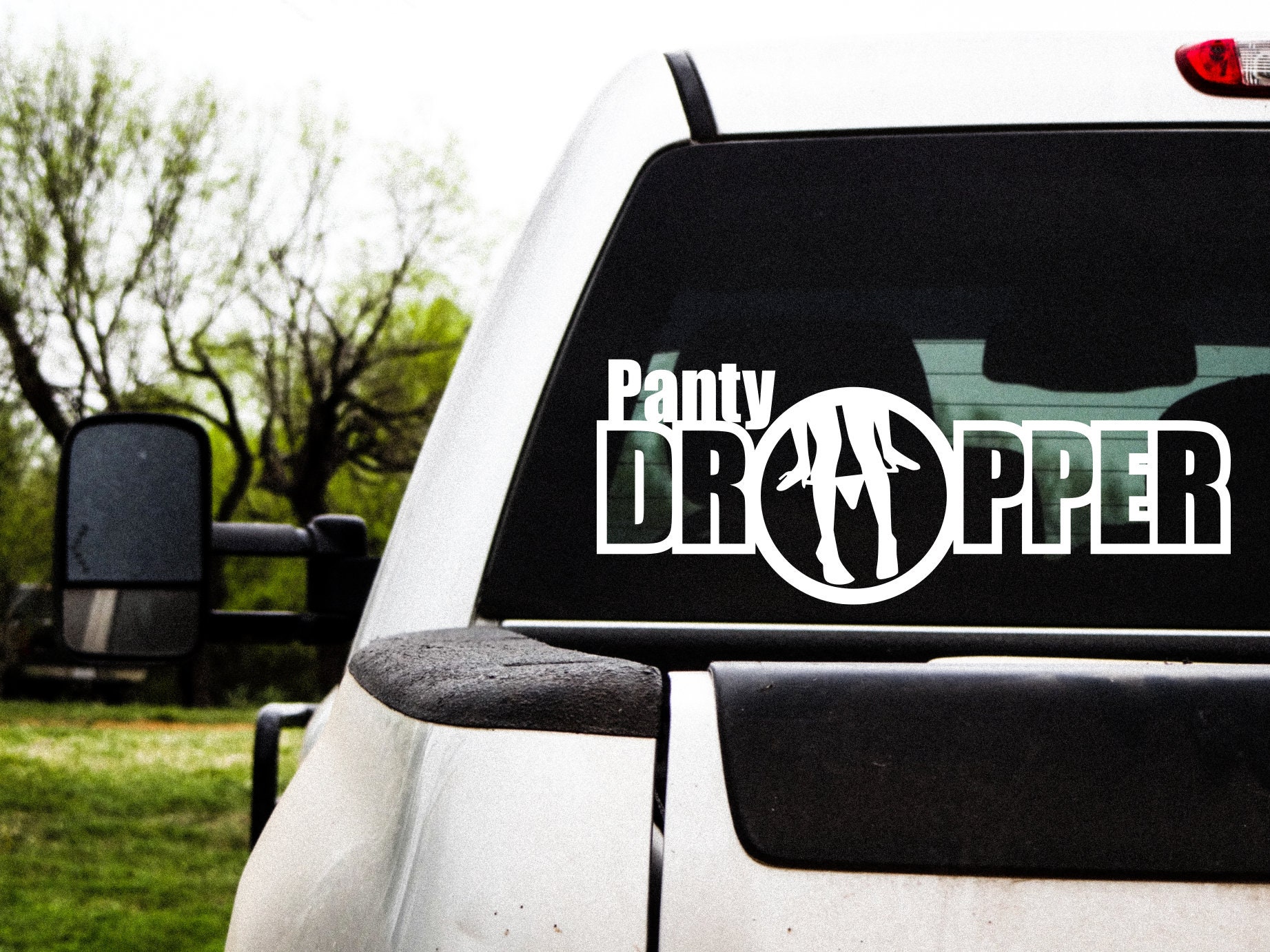 Panty Dropper Decal Sticker Etsy