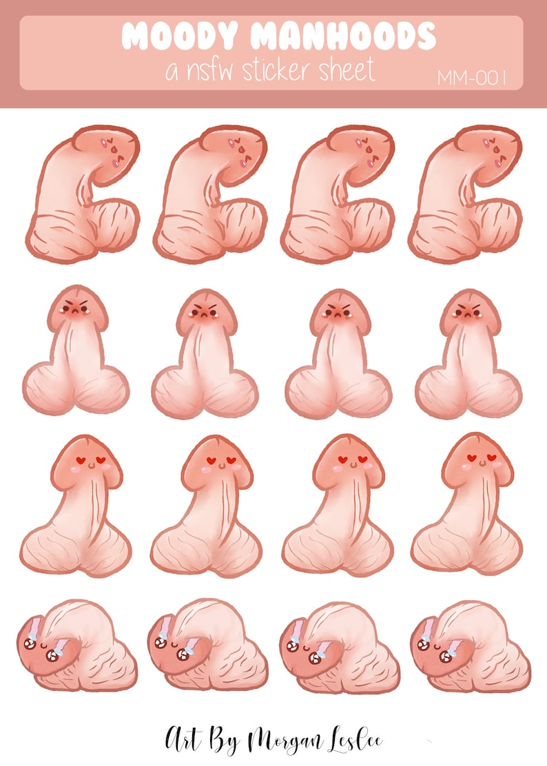 Moody Manhood Penis Designs