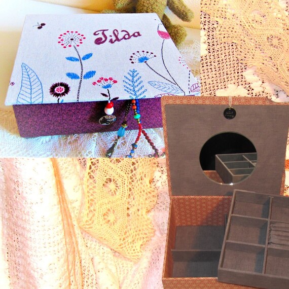 Handmade childrens jewellery best sale boxes