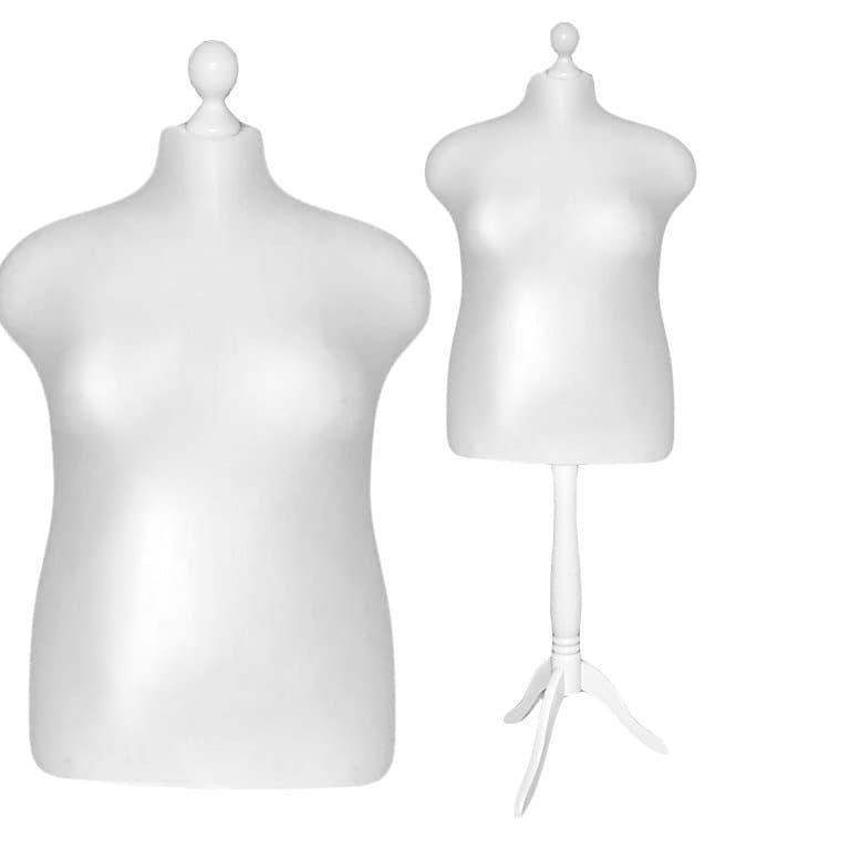 Clearance Sales Half Scale Mini Dress Form Mannequin for Sewing, Clothing  Female Torso Mannequin, Dressmaker Dummy Fully Pin Foam Pattern 