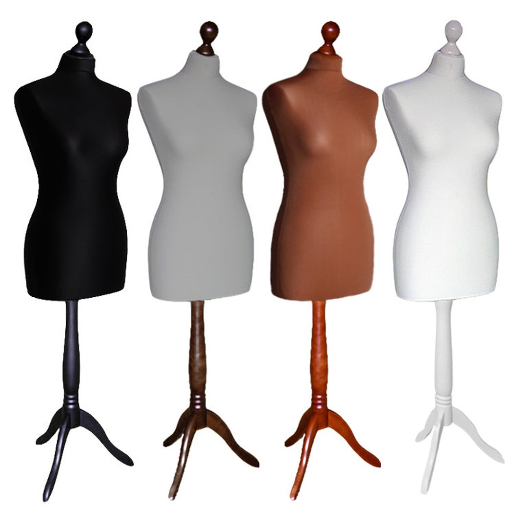 Buy Best Choice Products Female Mannequin Torso Dress Form Display w/  Flower Pattern, Adjustable Tripod Stand - Black/White Online at  desertcartBrunei