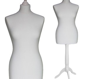 Mannequin Vrouwelijke Kleermaker Dummy Vrouwelijke Kleermaker mannequin wit