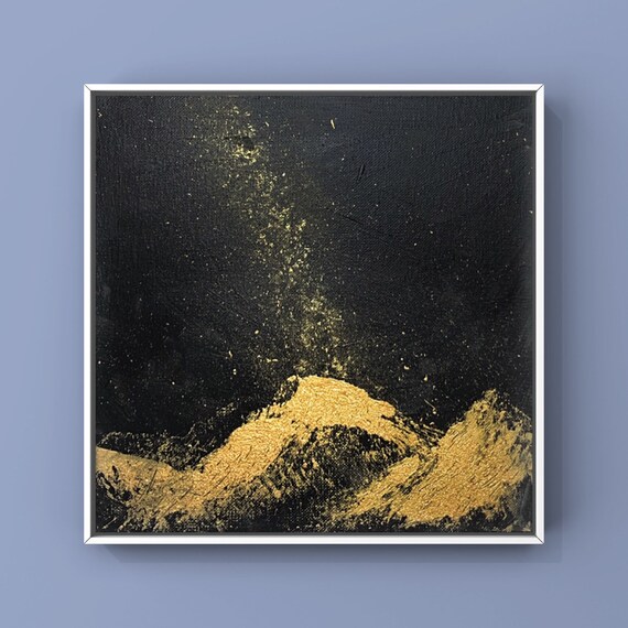 Landscape Acrylic Painting On Canvas Abstract Wall Image 0