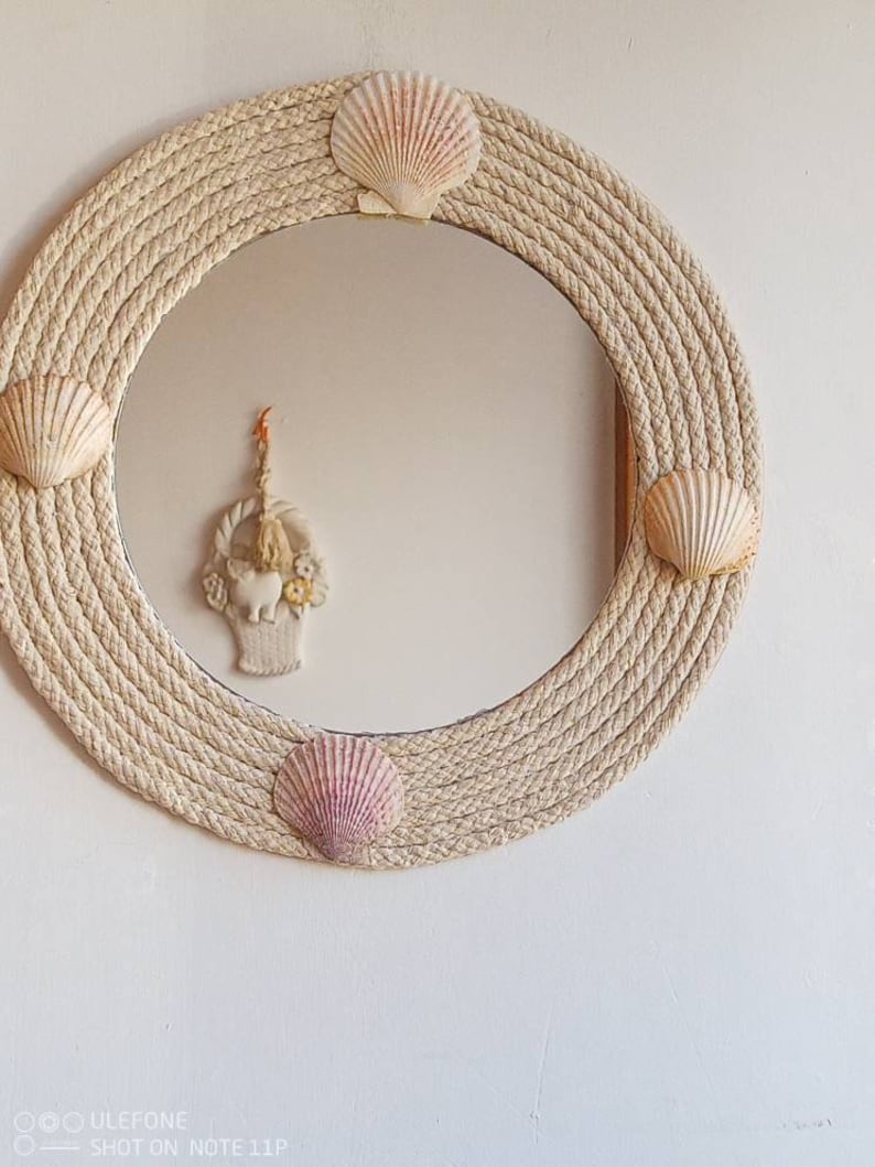 Beach Themed Mirror Etsy