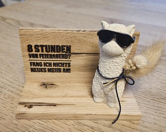 Decoration lama with funny sayings