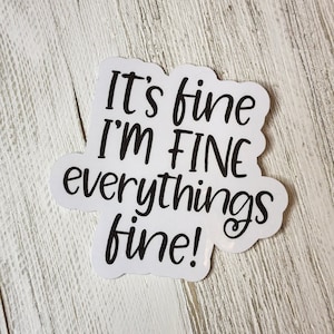 Im Fine Sticker