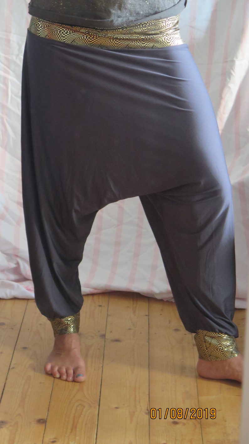 78 Capri Harem Pants SMeter **GoldFish**