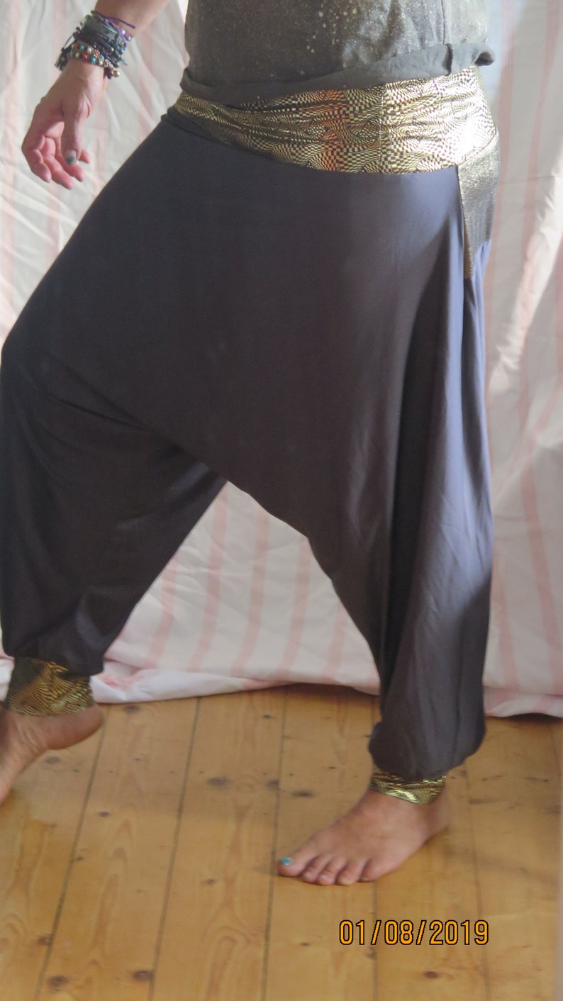 78 Capri Harem Pants SMeter **GoldFish**