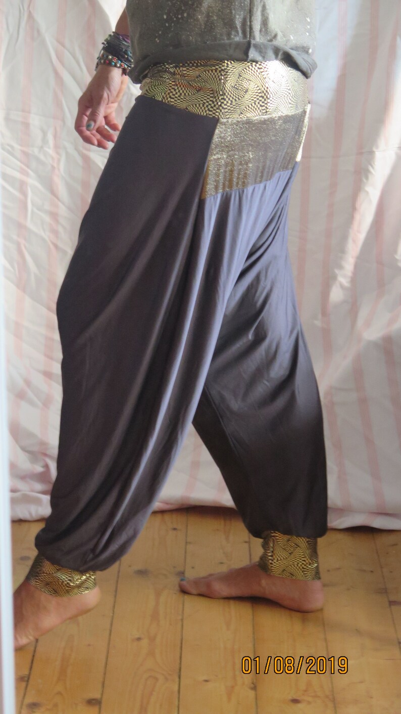78 Capri Harem Pants SMeter **GoldFish**