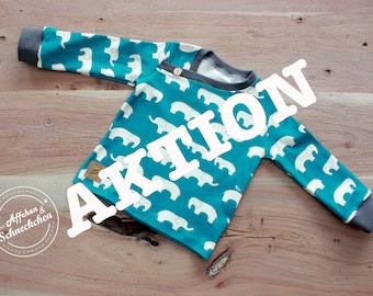 Aktion - Longsleeve - Shirt - Pullover - Babyshirt - Babypullover - Baby - Kinderkleidung - 56-164 Bio