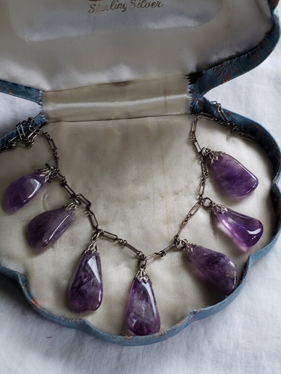 Amethyst Stone Necklace