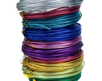 2 mm aluminum wire, craft wire, bending wire, jewelry, make your own decoration, craft 4-6 m