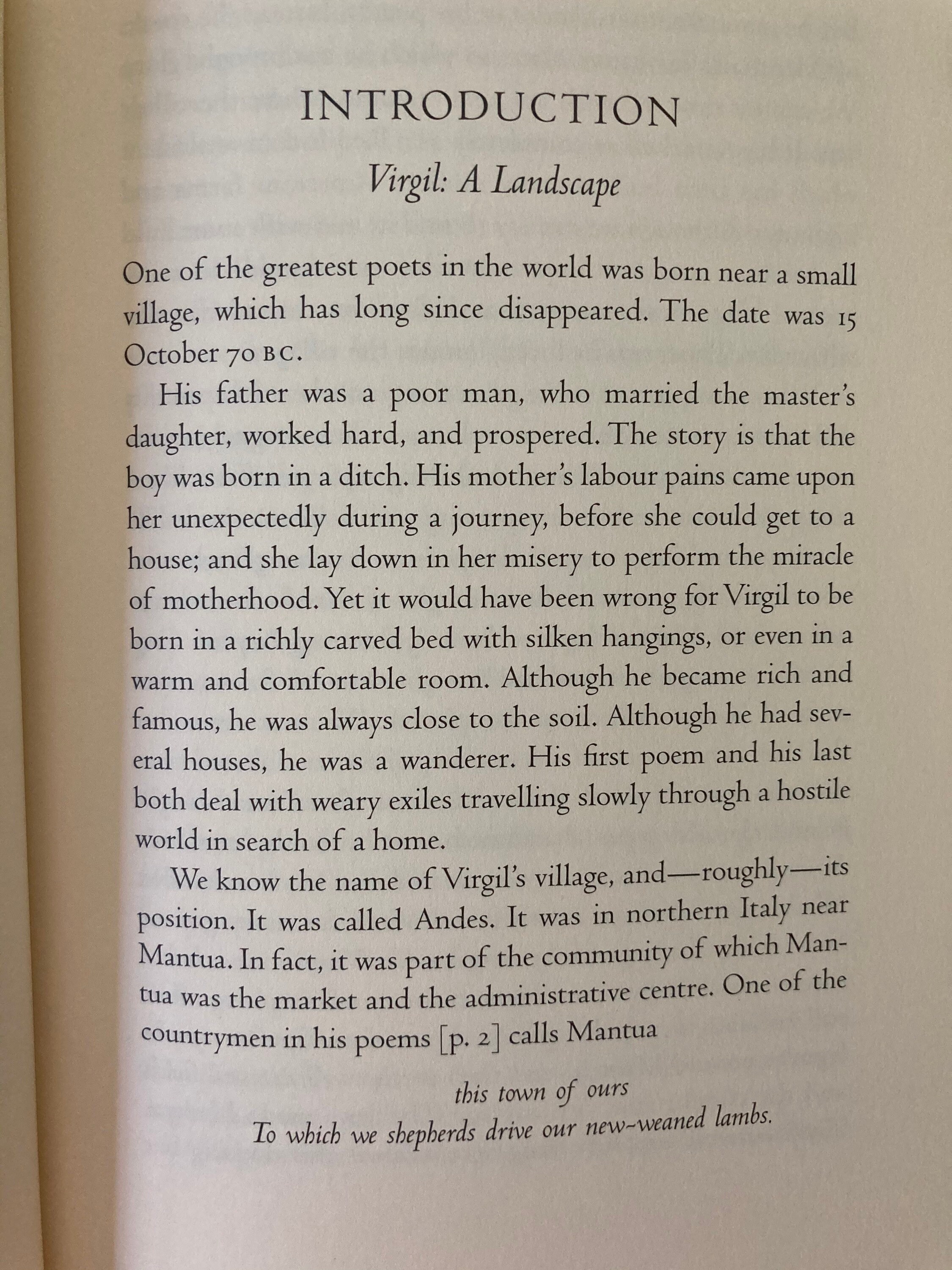 2000 Virgil The Eclogues translated by James Michie