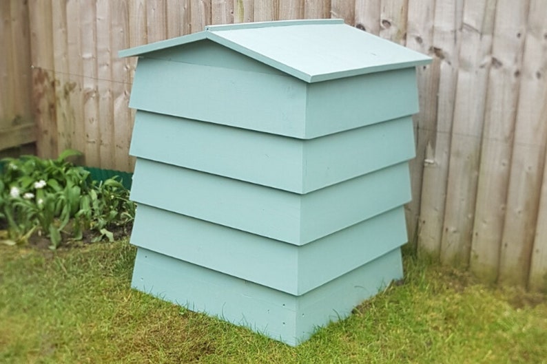 buy beehive compost bin by forest garden — the worm that