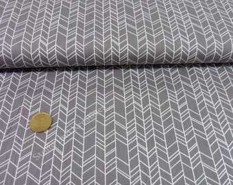 Tamina taupe cotton poplin woven fabric by the meter 50 cm, fabric for clothing and crafting 12.20 EUR/meter