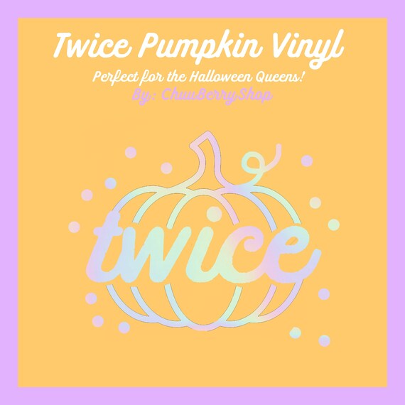 Twice Halloween Holo Vinyl Etsy