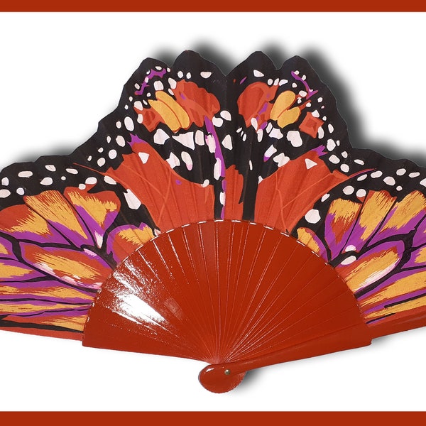 Butterfly Fan Etsy