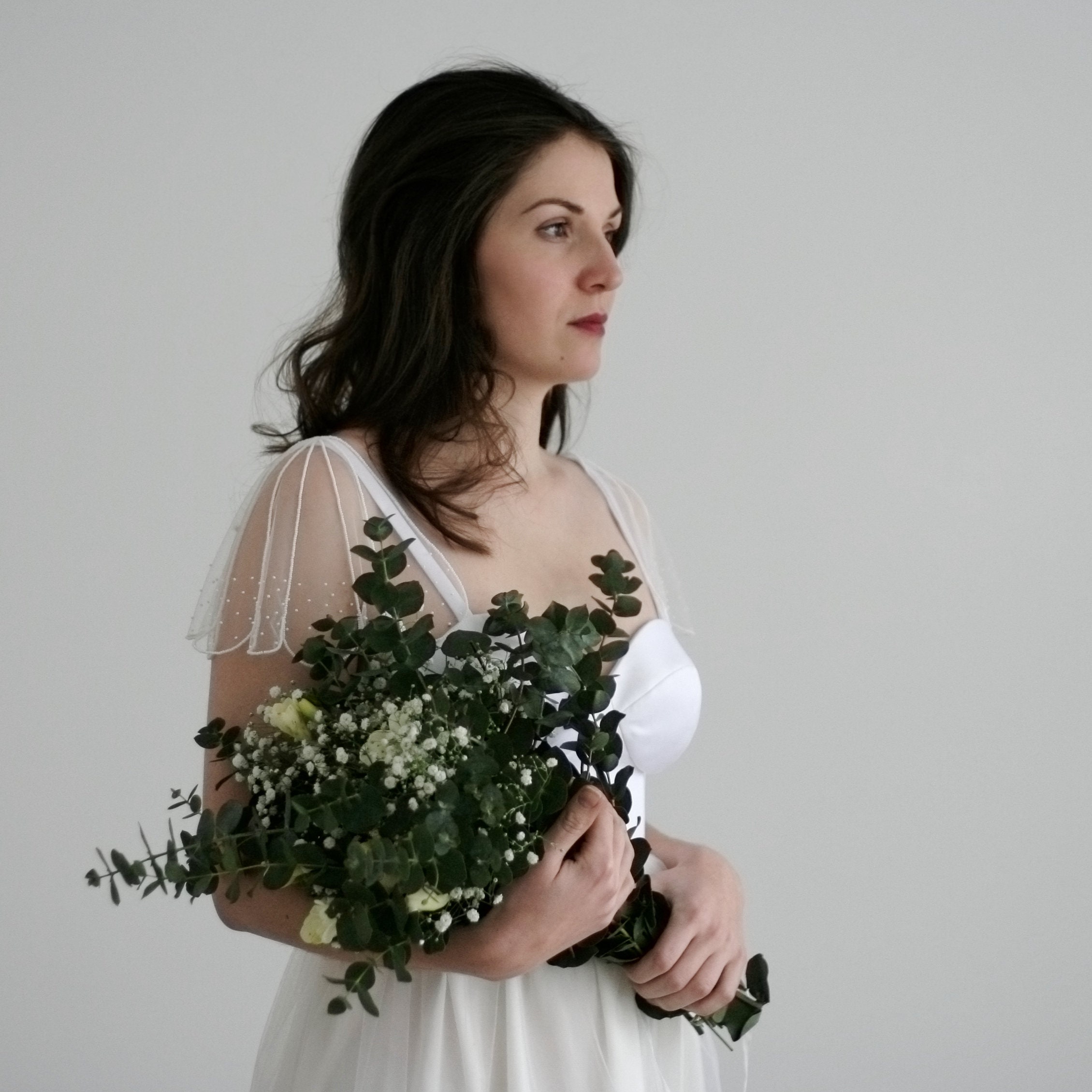 1 Paire De Manches Amovibles Pour Mariage : Robes De Mariée