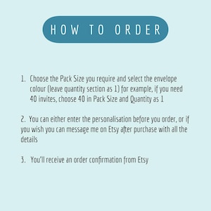HOW TO ORDER