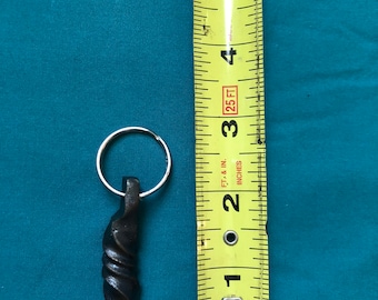 Hand forged key chain