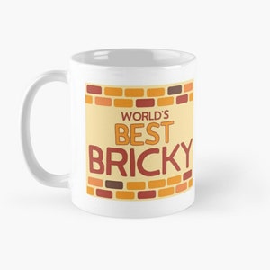 Bricklayer thank you mug - World&#39;s Best Bricky