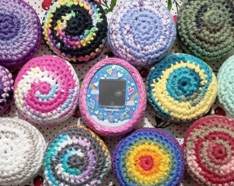 Tamagotchi On, Mix, P's, iD or iD L Crochet Cases 100% COTTON YARN