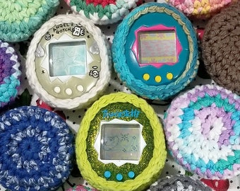 Tamagotchi Original (P1 P2 Original rerelease) Crochet Cases 100% COTTON YARN