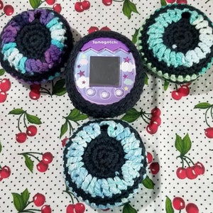 Tamagotchi Pix Crochet Cases COTTON YARN