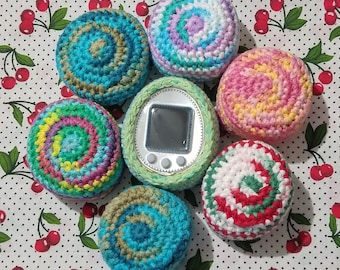 Tamagotchi 4U & 4U+ Crochet Cases COTTON YARN