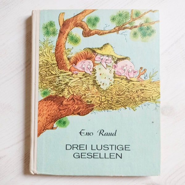 Eno Raud Drei lustige Gesellen Bd 2 1978/ Kinderbuch DDR/ Perioodika Tallin Estland/ estnische Kinderliteratur Illustration Edgar Valter