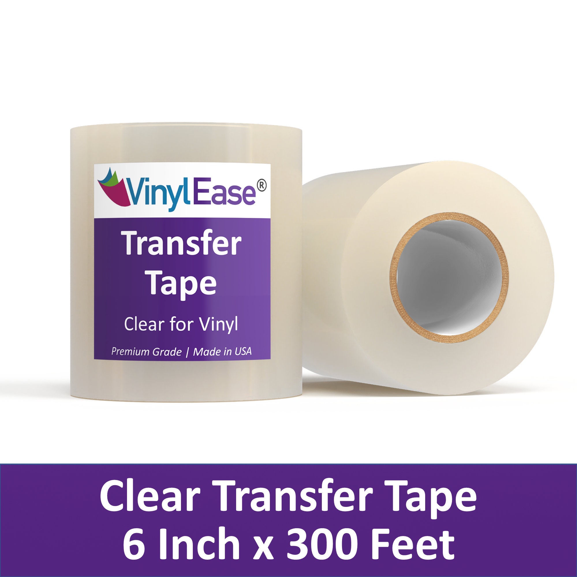  12 x 300' Roll of Clear, High Tack Vinyl Transfer