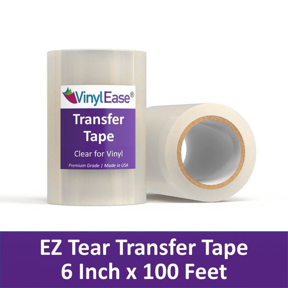 Vinyl Ease 12 inch feet roll of Paper Transfer Tape with a Medium