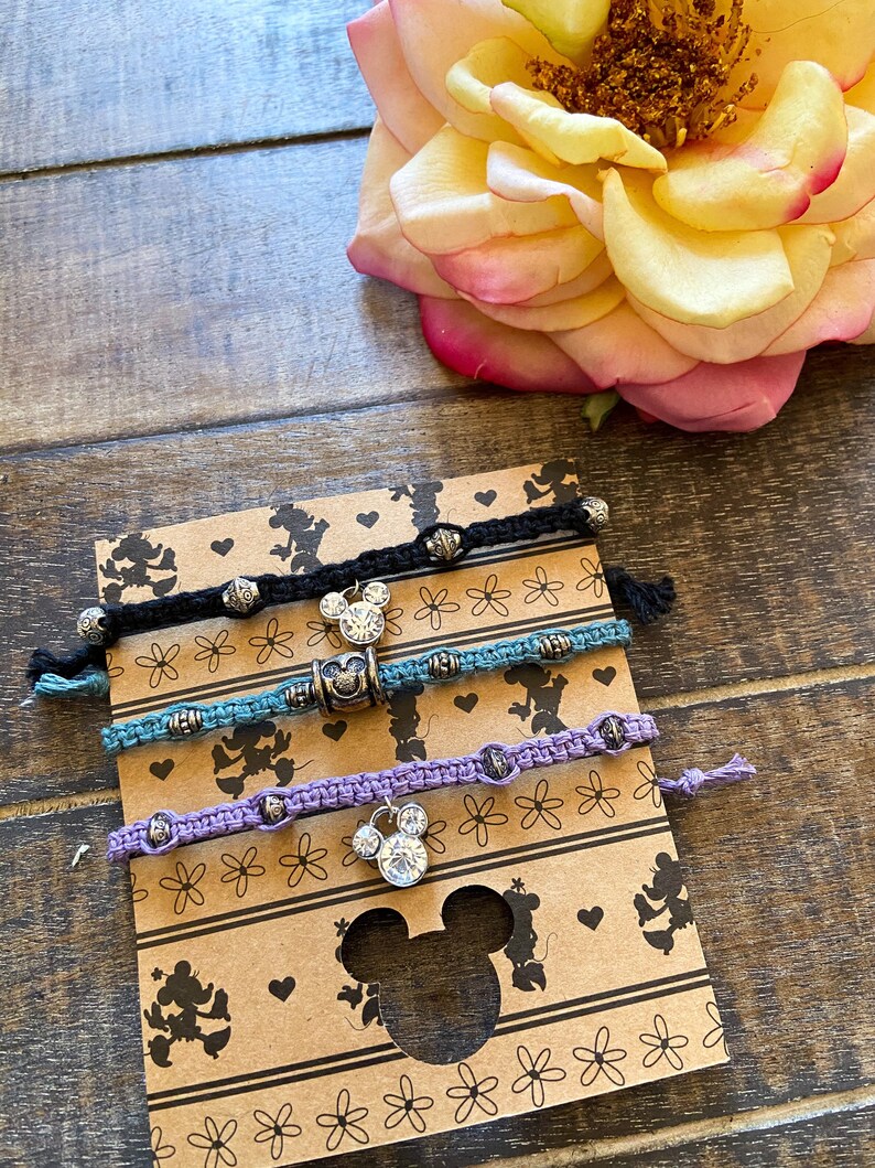 Disney charm bracelet set Etsy