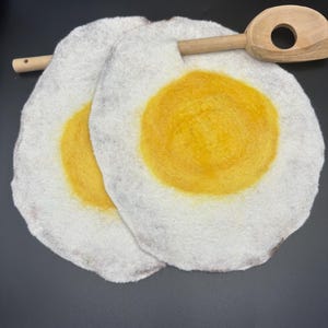 Stekt ägggrytlapp - filt l