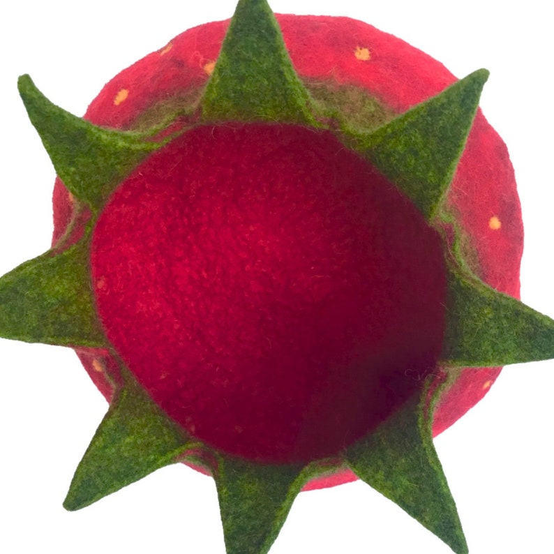Filzschale Erdbeere I Bild 3
