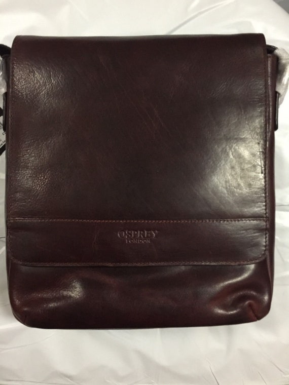 osprey leather satchel