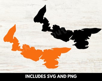 Prince Edward Island SVG, Canada Provinces SVG, Cut File Design, Commercial Use, Canadian Provinces PNG, Canada Cut Files