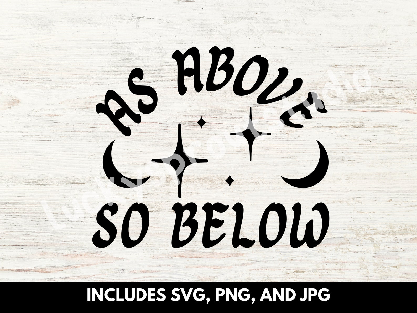 As Above so Below SVG Witchy Svg Spiritual Svg Cut Files - Etsy Ireland
