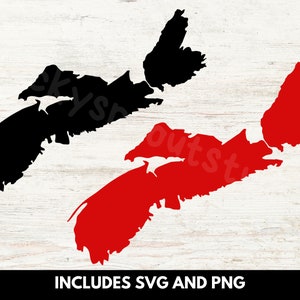 Nova Scotia SVG, Canada Provinces SVG, Cut File Design, Commercial Use, Canadian Provinces PNG, Canada Cut Files
