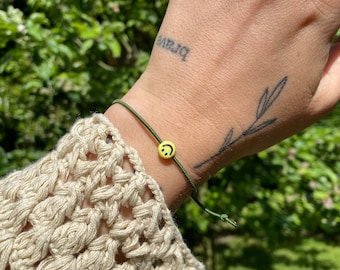 Happybitchface Armband elastisch und verstellbar JGA happyface
