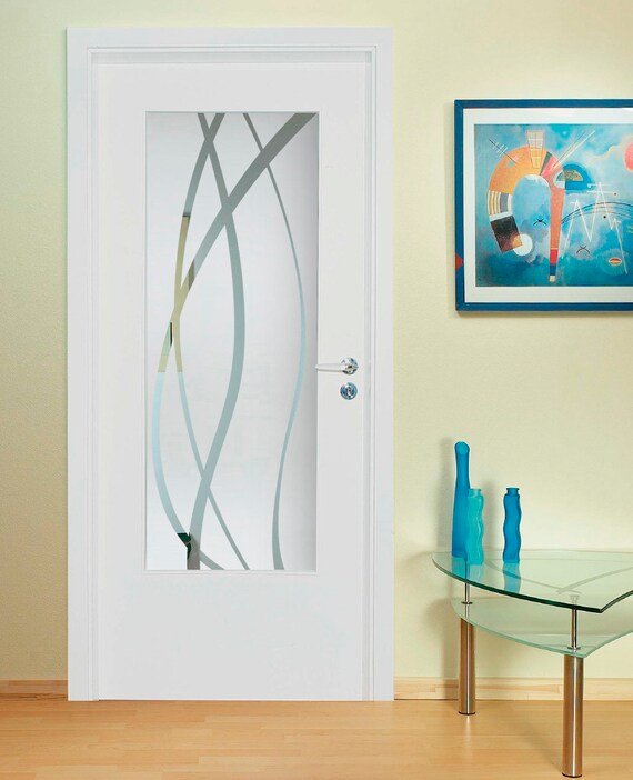 Hinged Interior Door With Glass Insert